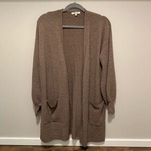 Madewell bubble sleeve cardigan